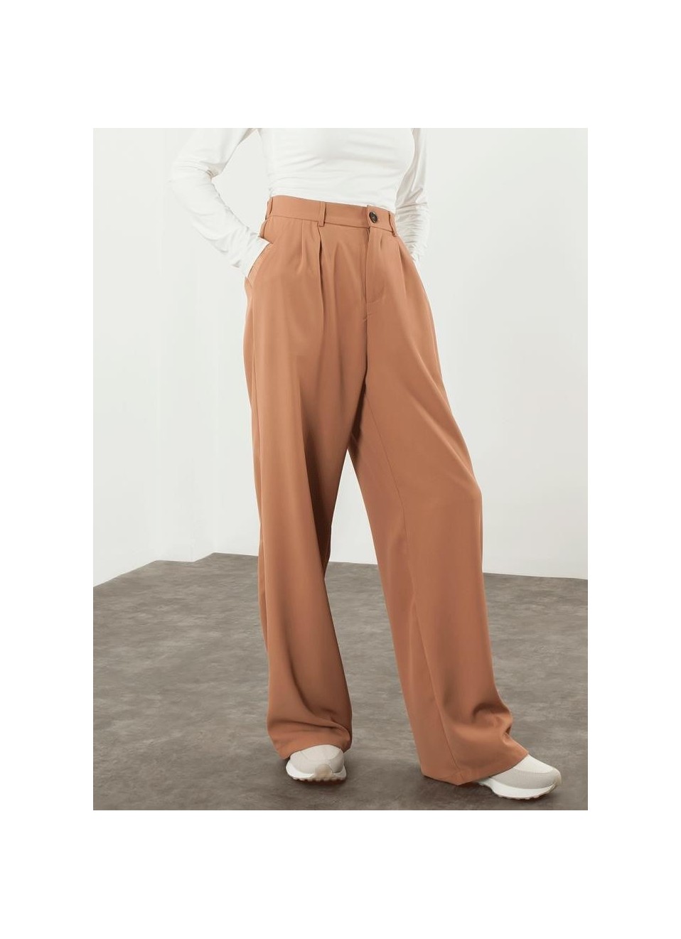 Pantalón vestir palazzo