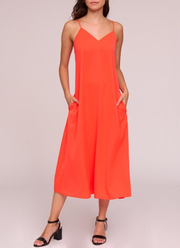 Vestido tirantes fino