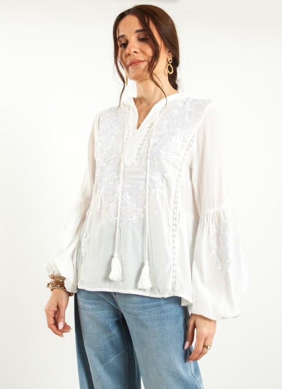Blusa bordados