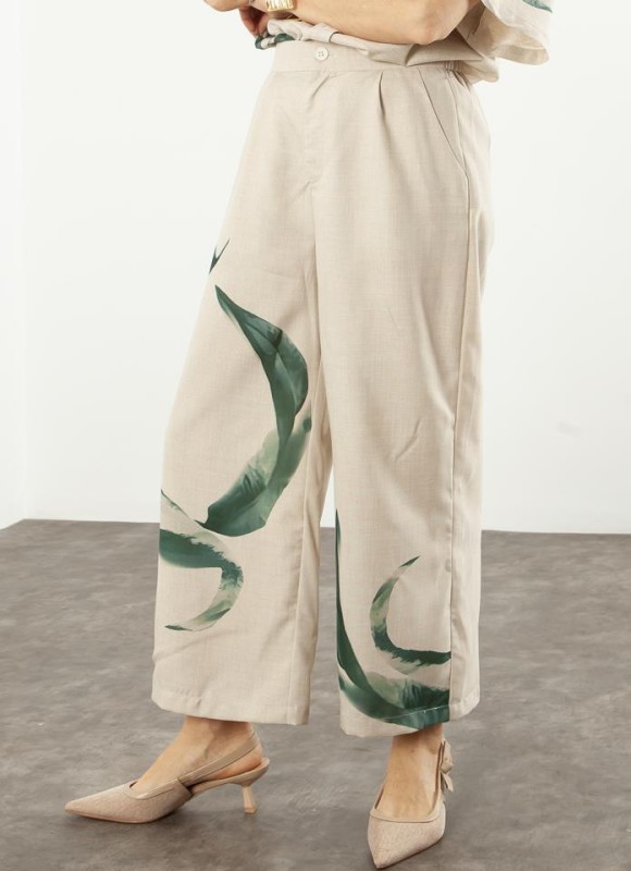 Pantalón hojas