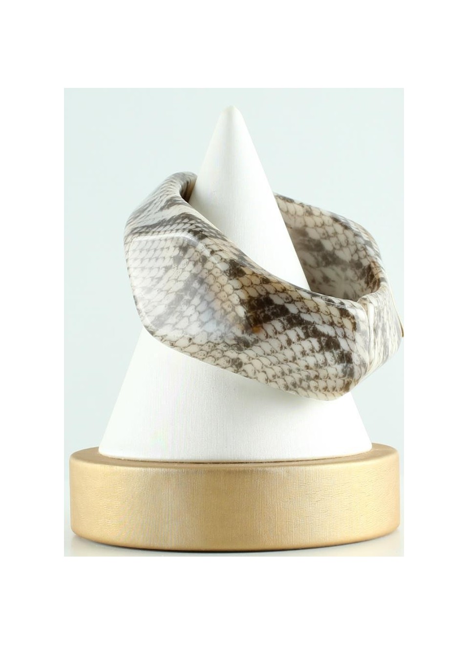 Pulsera bisagras animal print