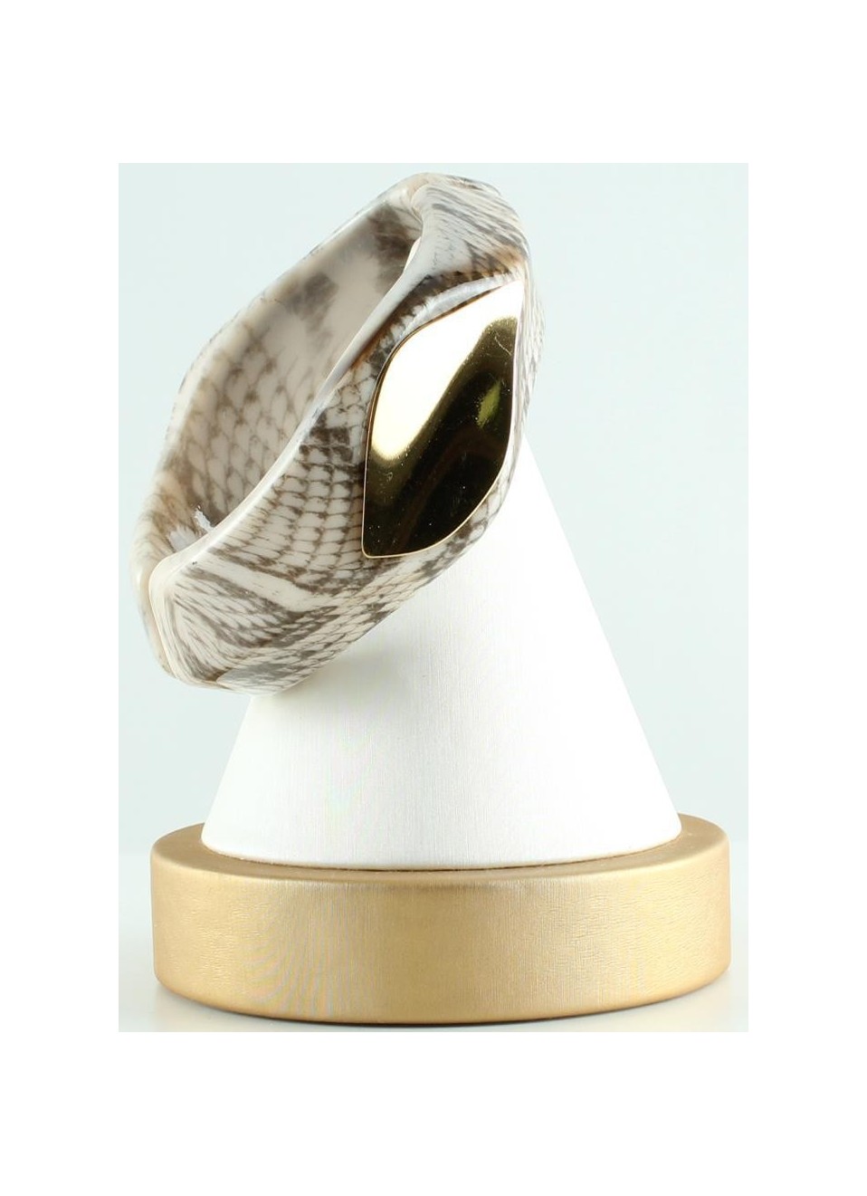 Pulsera bisagras animal print