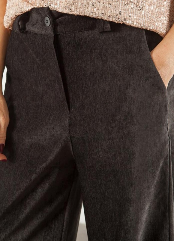 PANTALON vestir chenilla