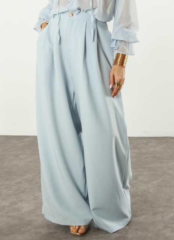 Pantalón vestir palazzo