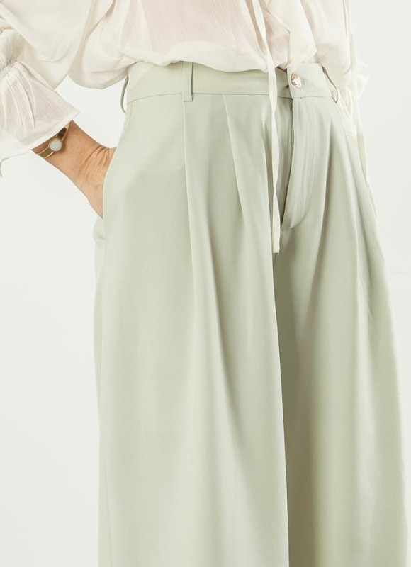Pantalón vestir palazzo