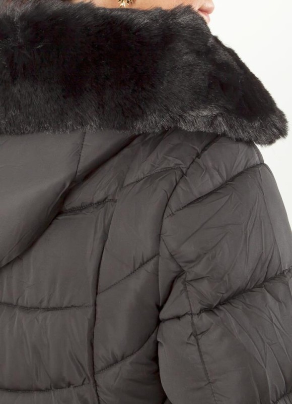 ABRIGO ACOLCHADO INTERIOR PELO PELUCHE
