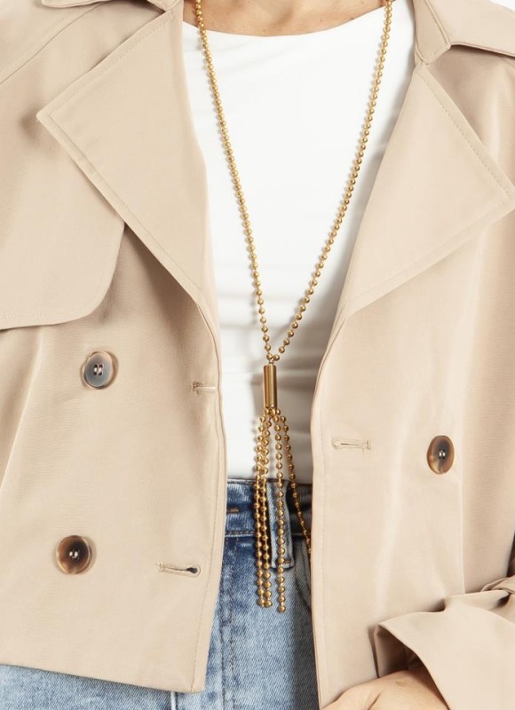 Collar largo bolas