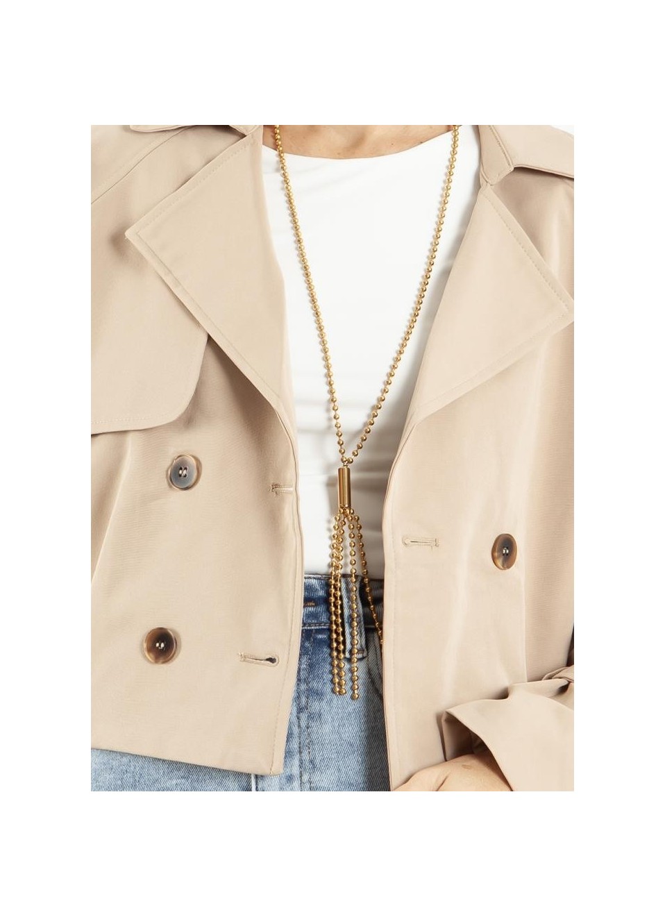 Collar largo bolas