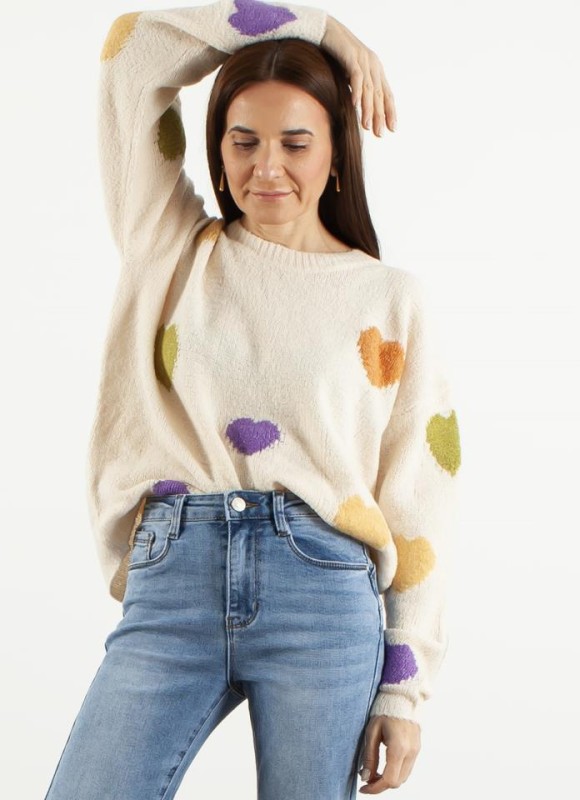 Jersey Corazones colores