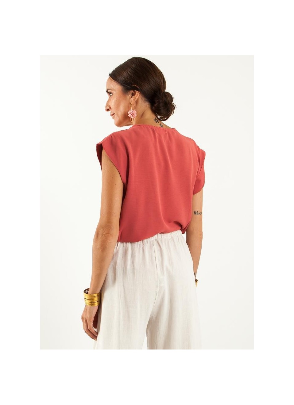 Blusa cruzada