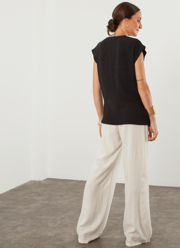 Blusa cruzada