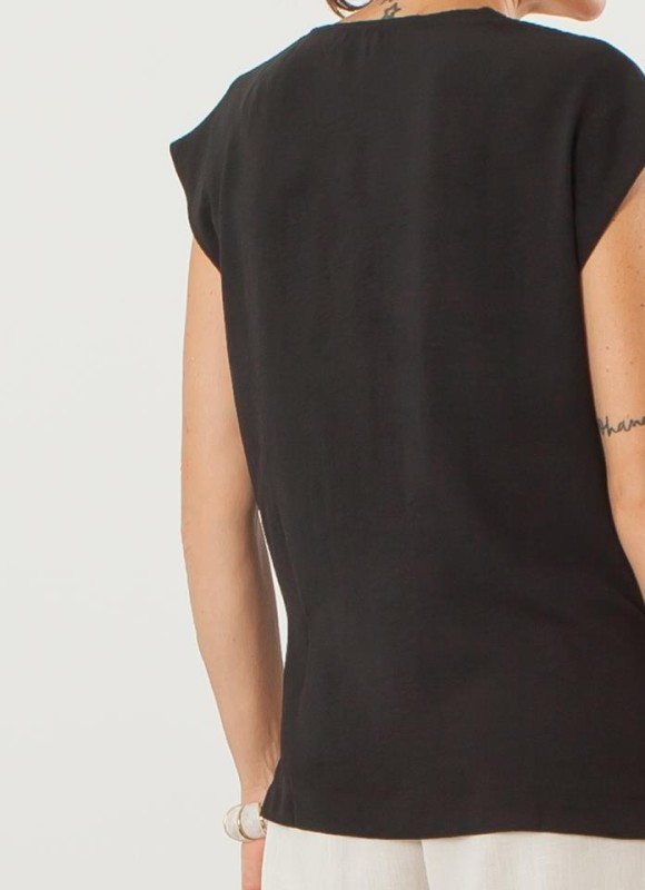 Blusa cruzada