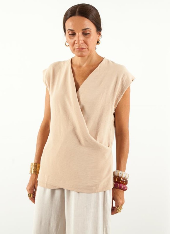 Blusa cruzada