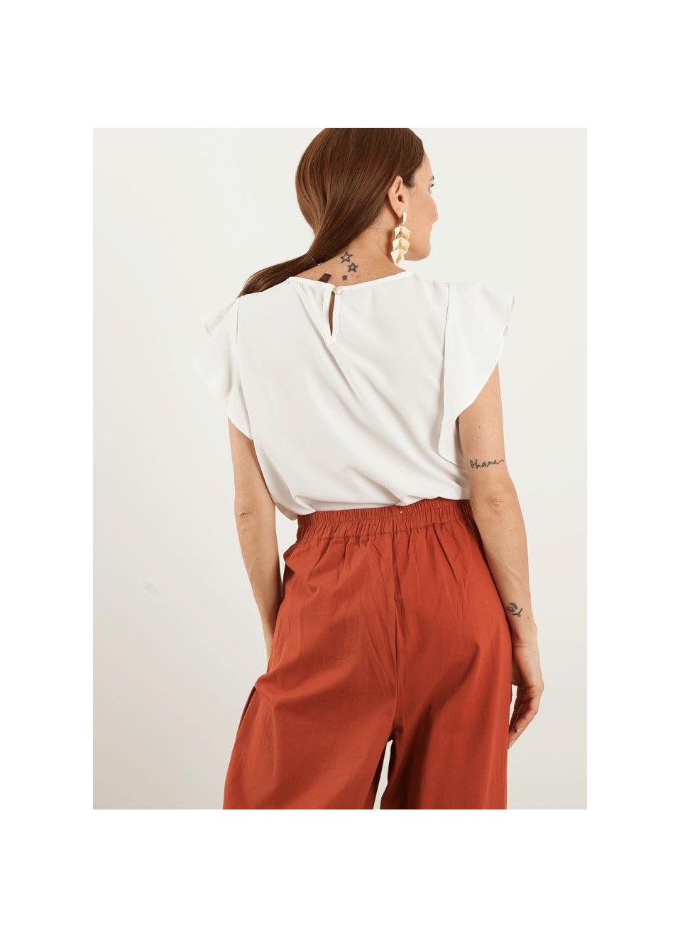 Blusa volante