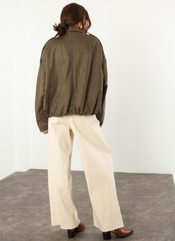 Chaqueta bomber efecto ante