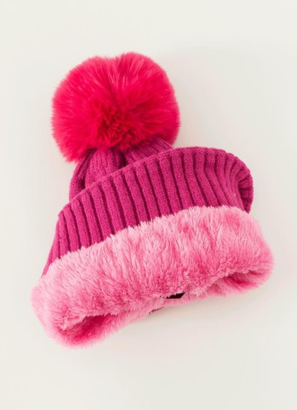 Gorro trenza pompom