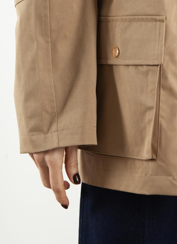 Parka leopardo