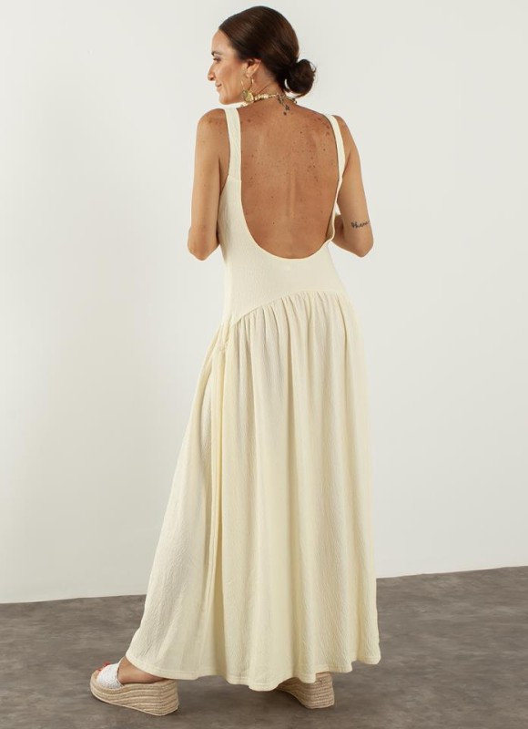 Vestido tirantes evase