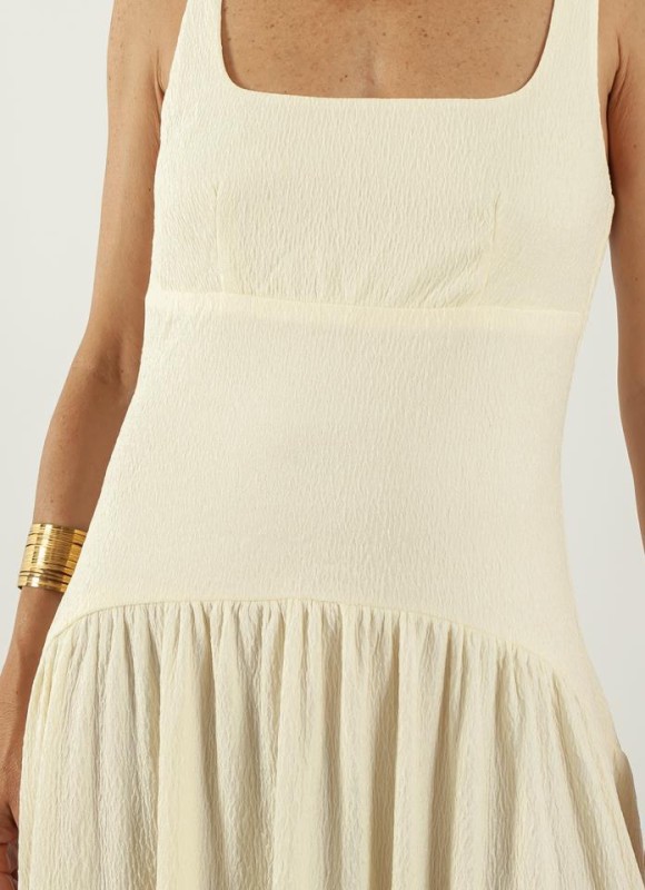 Vestido tirantes evase