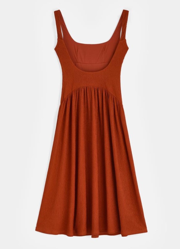 Vestido tirantes evase