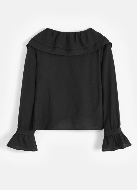 Blusa volantes