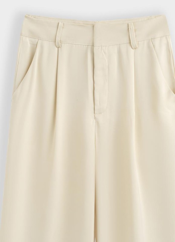 Pantalón vestir satinado