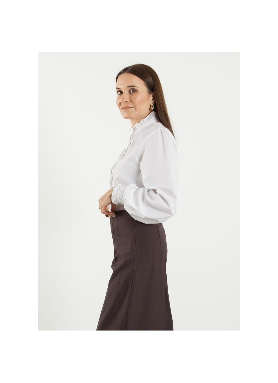 Camisa cuello maho