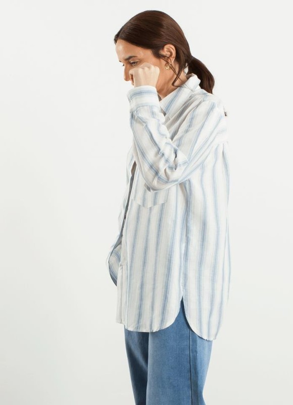 Camisa oversize rayas