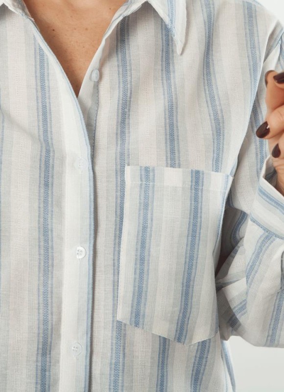 Camisa oversize rayas