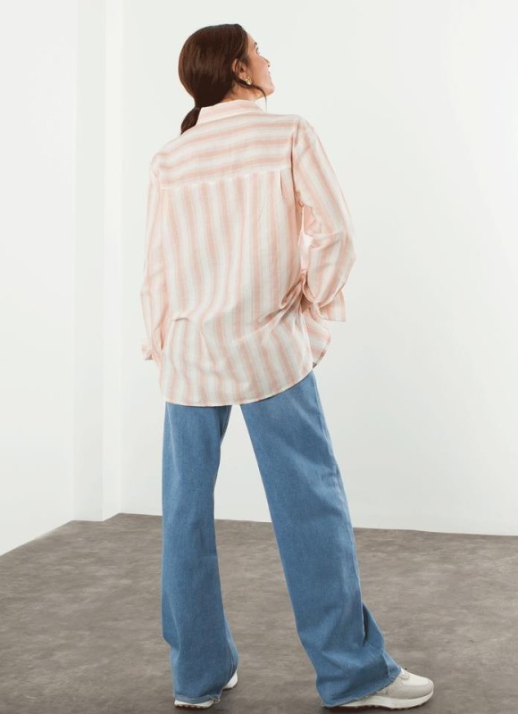 Camisa oversize rayas