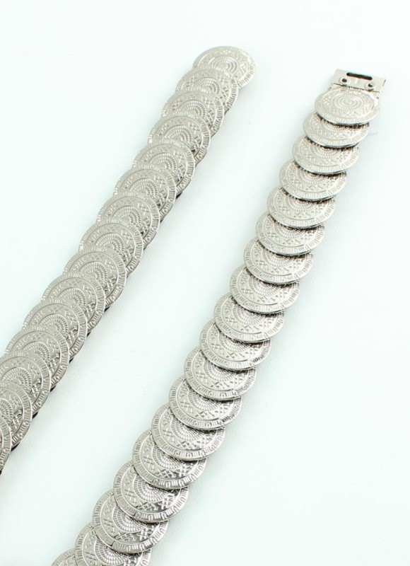 Cinturón de Metal elástico