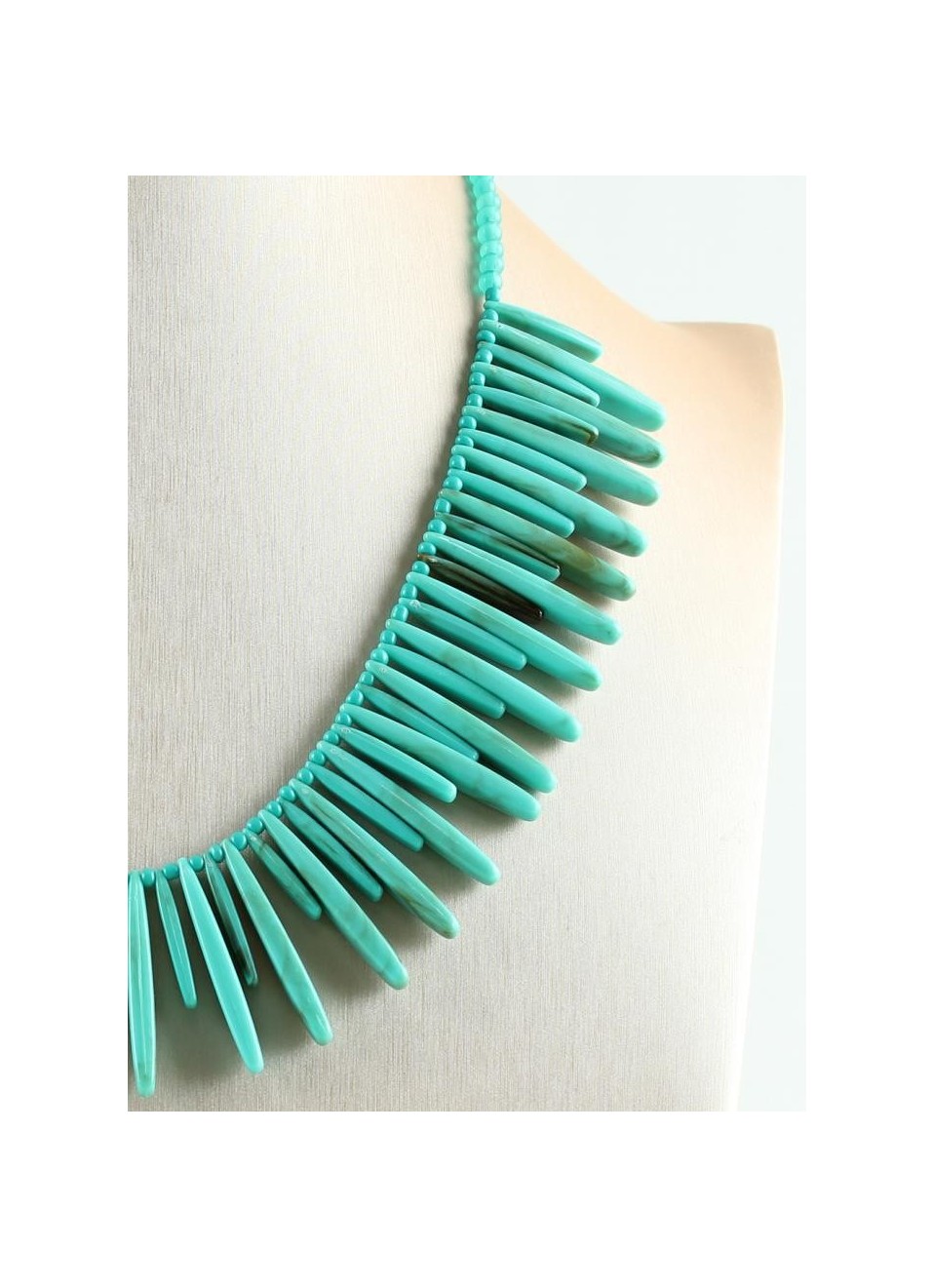 Collar efecto corales