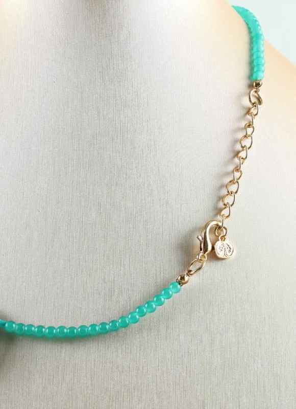 Collar efecto corales