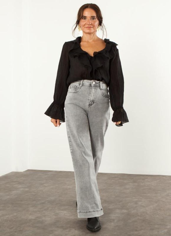 Jeans wide led