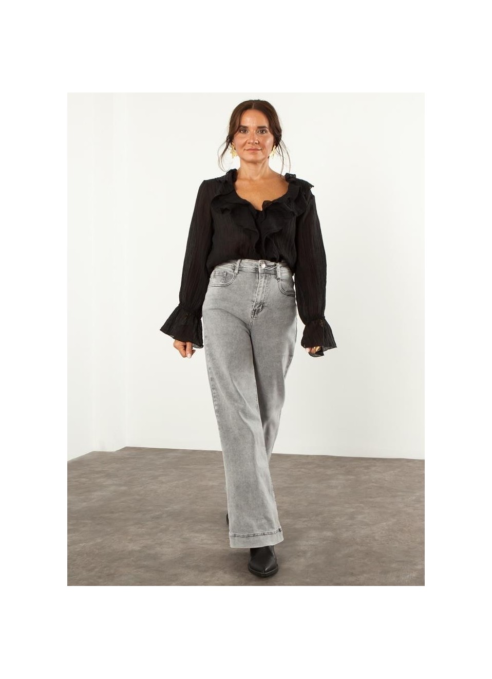 Jeans wide led