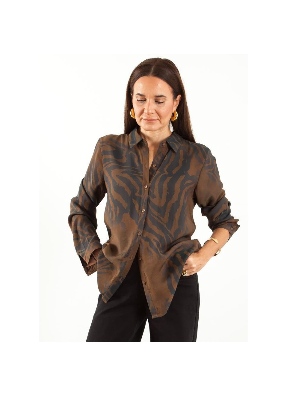 Camisa estampada