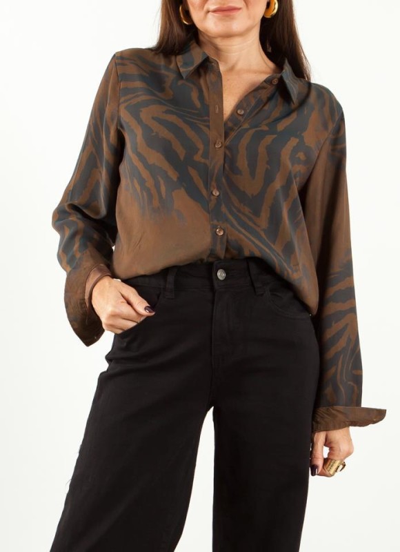 Camisa estampada