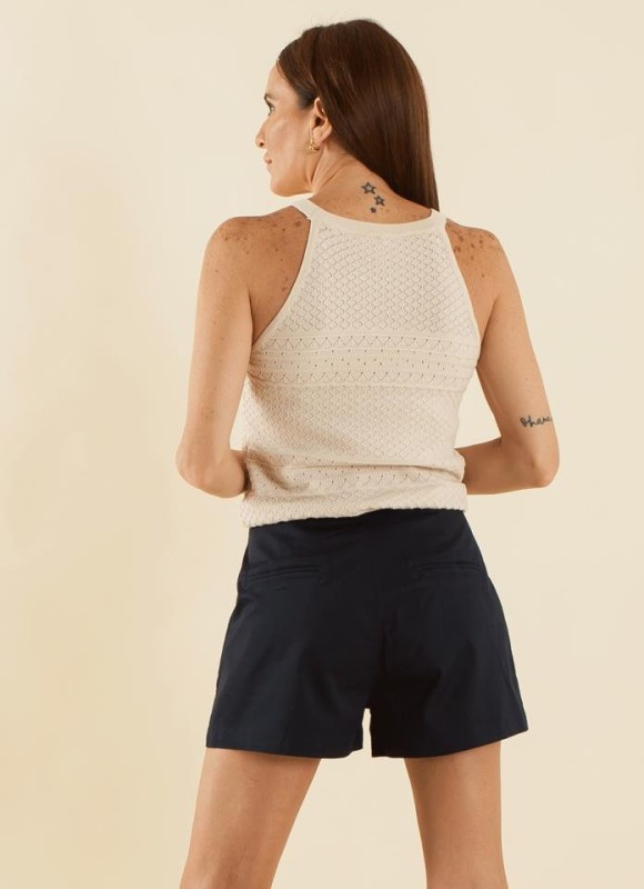 Short vestir bolsillo chinos