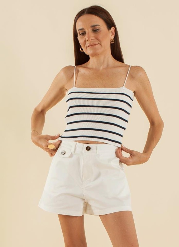 Short vestir bolsillo chinos