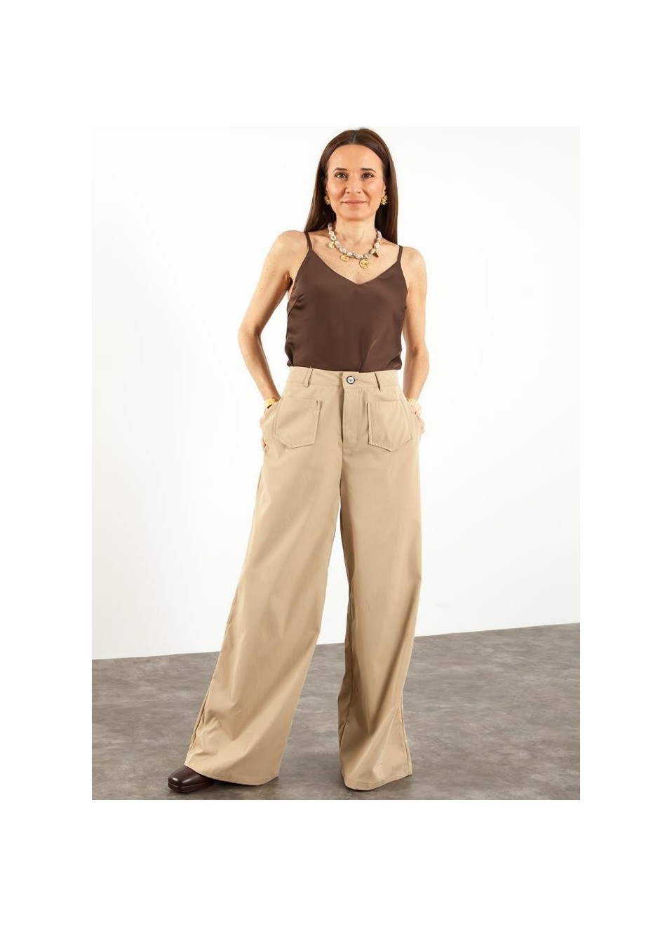 Pantalón bolsillo frontales
