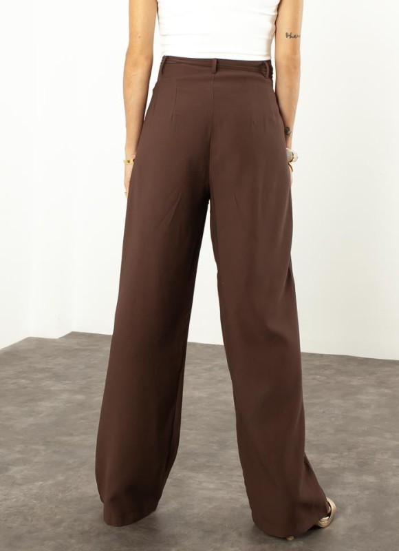 Pantalón pinzas lazada