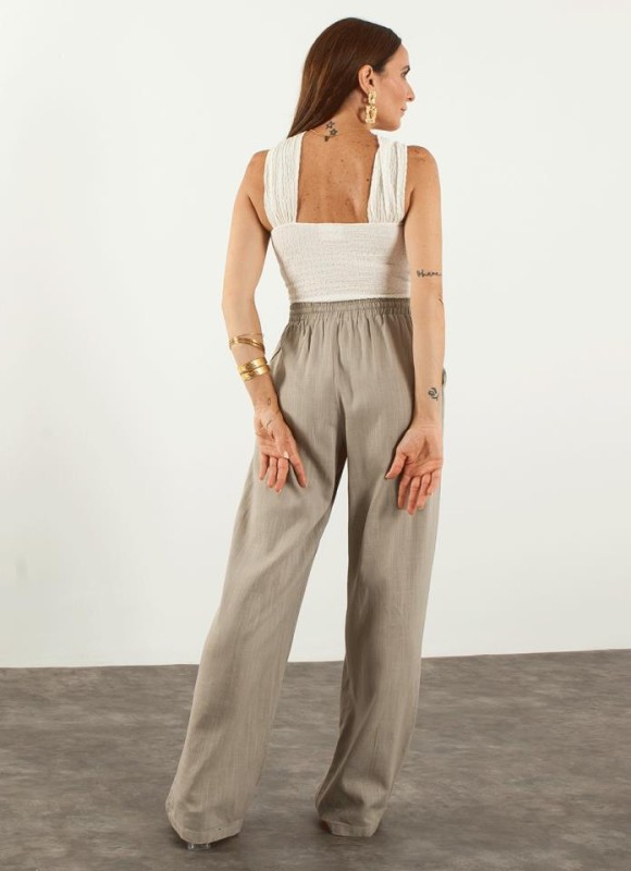 Pantalón con lino