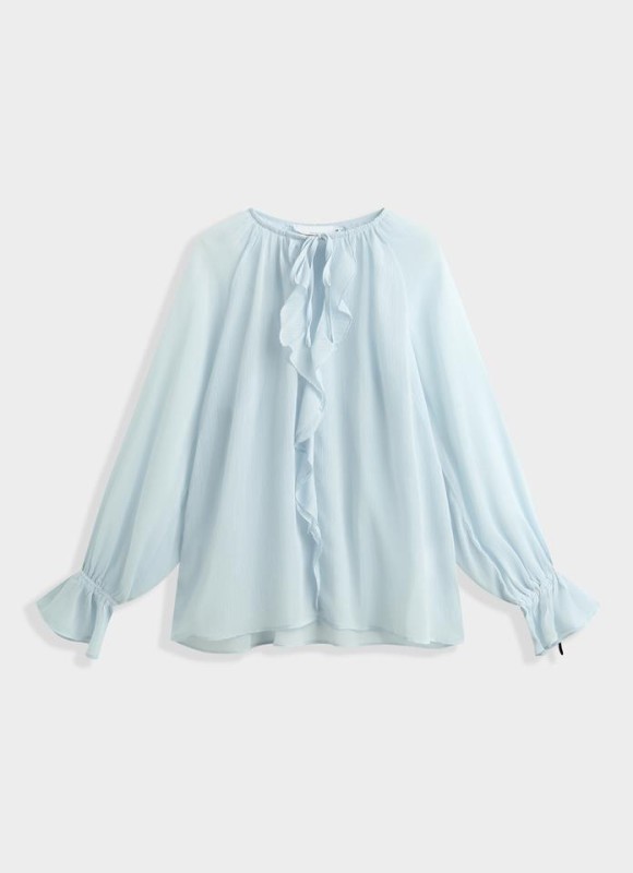 Blusa transparencias
