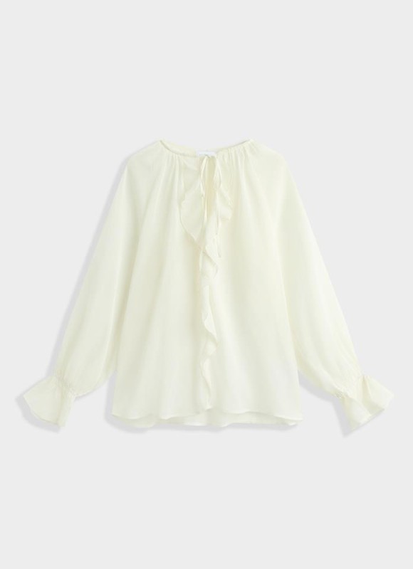 Blusa transparencias