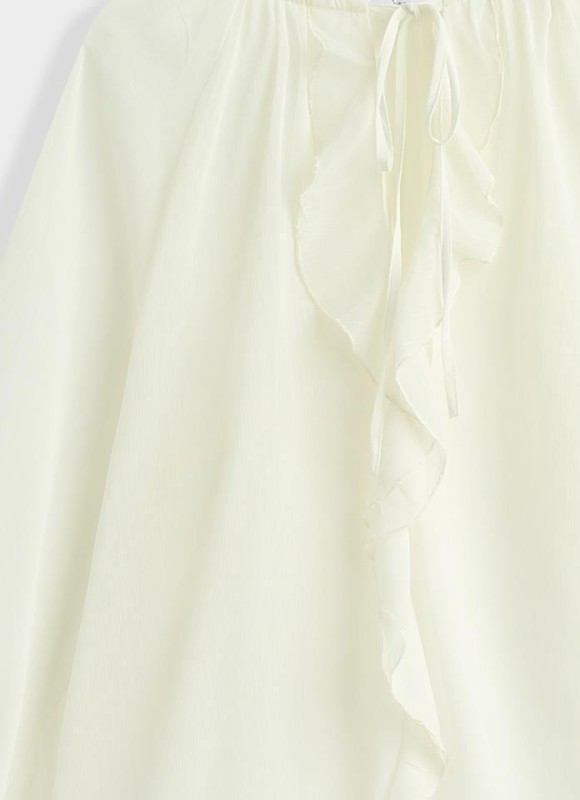 Blusa transparencias