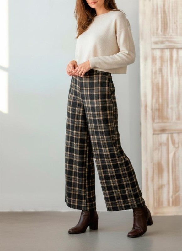 Pantalón cuadros