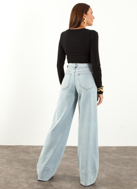 Jeans wide led