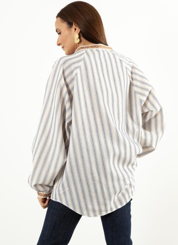 Camisa cuello maho