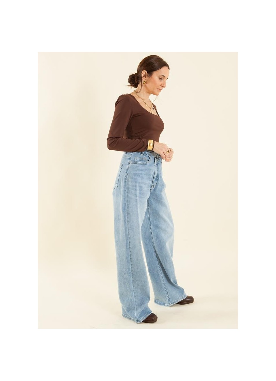 JEANS ASIMÉTRICO