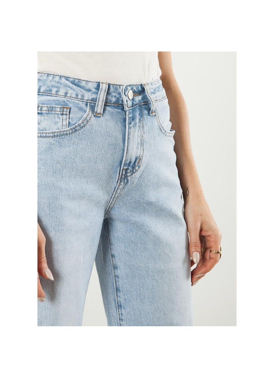 Jeans wide led